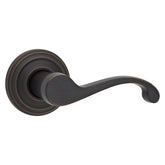 Kwikset Signature Series 720CHL 11P Passage Door Lever, Non-Locking Lock, Venetian Bronze, Knob Handle, Zinc, 2 Grade